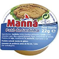 Los mejores  - Manna - Paté de Sardina (24x22gr) - Pack 24 ud x 22 gr